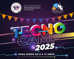 Tecno Camp UTP 2025 Niños entre 8 y 13 años