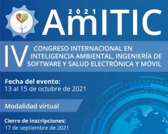 IV Congreso Internacional en Inteligencia Ambiental, Ingeniería de Software, Salud Electrónica y Móvil