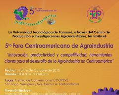 V Foro Centroamericano de Agroindustria