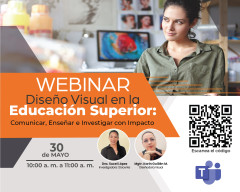 Webinar: Diseño Visual en la Educación Superior