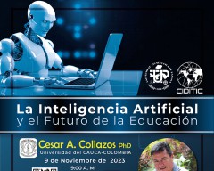 La Inteligencia Artificial y el Futuro de la Educación, EL 9 de Noviembre a las 9:00 am las 