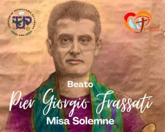 Invitación a la Misa en Honor Pier Giorgio Frassati