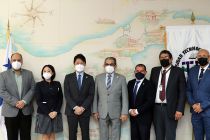 Visita del Embajador de Japón al Rector de la UTP, S. E. Hideo Fukishima.
