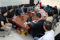 Reunión con coreanos sobre Proyecto de Transporte Inteligente en la UTP