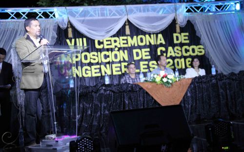 Imposición de Cascos Ingenieriles, en el Centro Regional de la UTP, en Veraguas.
