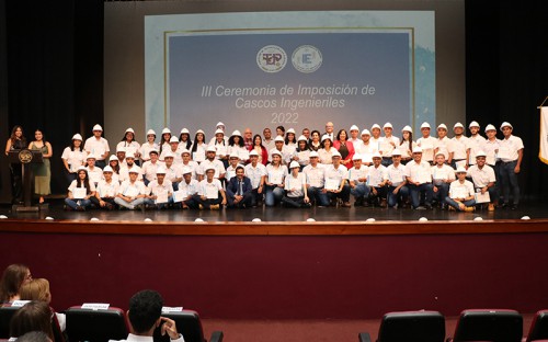 III Ceremonia de Imposición de Cascos a estudiantes de la FIE.