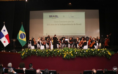 Concierto de la Embajada de Brasil en la UTP, 201 años de la Independencia de Brasil.