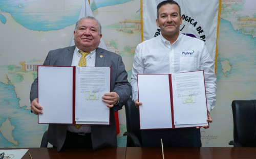 La UTP firma convenio para el beneficio de la industria aeronáutica, con la empresa TMA S.A.