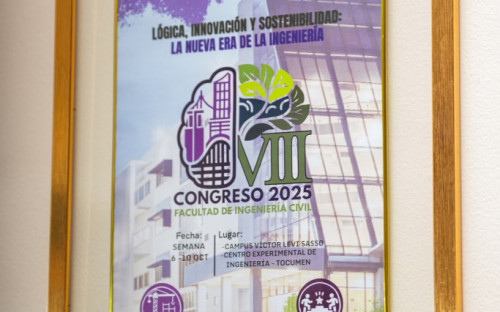 Imposición de Cascos y Develación de Afiche del VII Congreso, XXXVII Semana de Ingeniería Civil