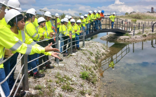 Gira Académica a la Empresa Cemex, Calzada Larga, Chilibre