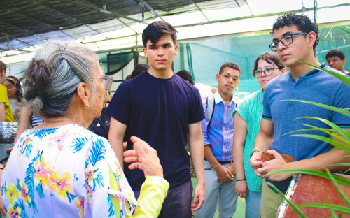 El Laboratorio de Cultivos Vegetales recibe visitantes internacionales, movilidad internacional UTP