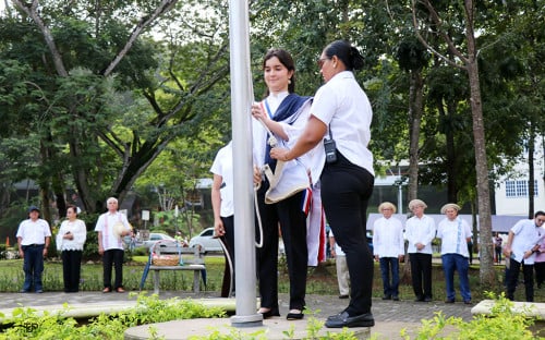 Festejos patrios en la Universidad Tecnológica de Panamá