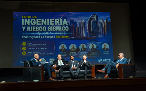 UTP promueve el análisis técnico para fortalecer la resiliencia sísmica de las infraestructuras en Panamá
