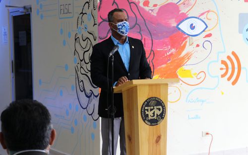 Inauguran murales de Ricardo Cerezo en la UTP.