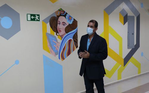 Inauguran murales de Ricardo Cerezo en la UTP.