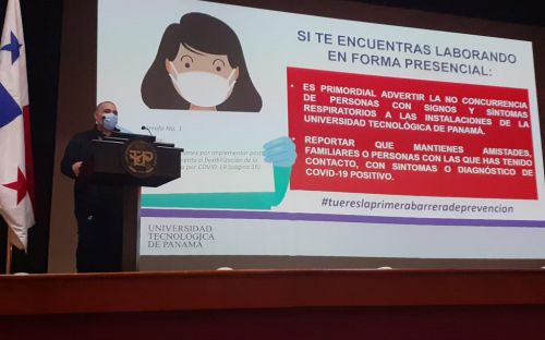 Ing. Nobdier Barrios, Especialista en Prevención de Riesgos - Salud y Seguridad Ocupacional de la UTP, habla sobre la Cultura de Prevención.