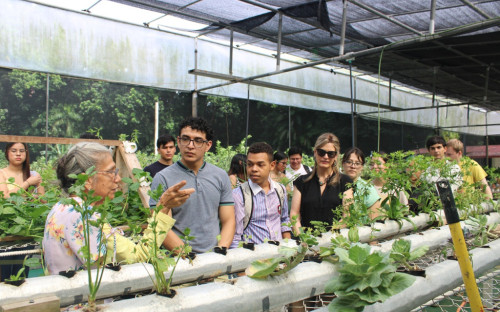 El Laboratorio de Cultivos Vegetales recibe visitantes internacionales, movilidad internacional UTP