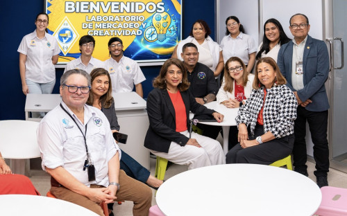 La FII de la UTP inaugura espacio que innovará en la enseñanza, Laboratorio de Mercadeo y Creatividad
