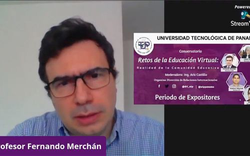 Ing. Fernando Merchán, docente de la UTP en el Campus Dr. Víctor Levi Sasso.