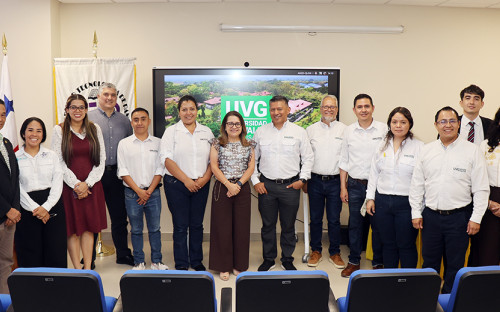 La UTP recibió visita de cortesía de la Universidad del Valle de Guatemala, encuentro coordinado por la VIPE y la DRI