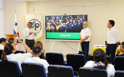 La UTP recibió visita de cortesía de la Universidad del Valle de Guatemala, encuentro coordinado por la VIPE y la DRI