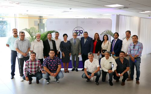 Directivos del Colegio de Ingenieros Civiles del Estado de Jalisco visitan la UTP, Campus Central Dr. Víctor Levi Sasso 