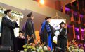 Autoridades de UTP en Ceremonia de Graduación, Promoción 2014.