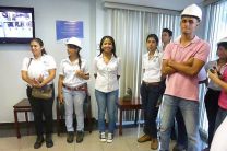 Estudiantes de la UTP Chiriquí en la Empresa Bonlac.