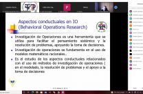 Dr. Humberto Álvarez presenta aspectos conductuales en IO.
