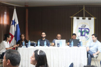 Expositores del Primer Simposio de Ciberseguridad 2024.