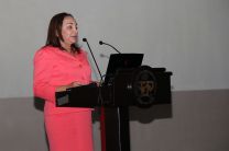 Vicerrectora de Vida Universitaria, Ing. Vivian Valenzuela.