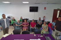 Personal de la DGTC con los instructores.