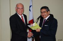 Ing. Nelson Barranco y Dr. Gilberto Chang.