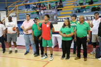 El evento inicio con el juramento del deportista