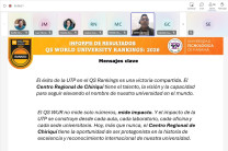 Mensajes Claves de como la UTP Chiriquí puede contribuir a este objetivo