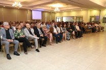 Autoridades de la UTP presentes en el evento