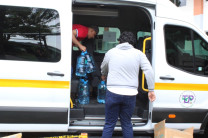 Preparando todo para llevar la donación a la UTP Azuero