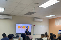 Estudiantes del programa “La UTP Habla Inglés”.