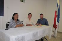 Ing. Yaneth Gutiérrez, Ing. Miguel López e Ing. Francisco Arango