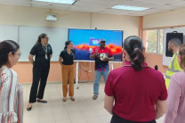 Con dinámicas participativas, Reina Vergara impulsó el aprendizaje en inteligencia emocional.