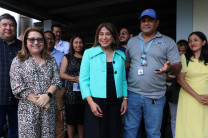 Dra. Ángela Laguna Caicedo y el Sr. Juan Castillo