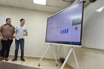 Estudiantes de Maestría de la UTP Chiriquí sustentan sus proyectos finales.