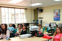 Participantes de la comunidad Ernesto Córdoba Campos. 