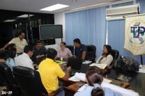 Reunión de Directivos con el Rector de la UTP en Chiriqui. 