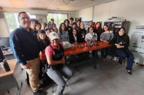 Conversatorio con el Club Estudiantil de Mecatrónica y la Dra. Ana Clevis de la FIE. 