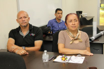 Dr. Rolando Serracín y Dra. Iveth Moreno, miembros de ROBOPROC