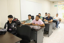 Estudiantes del primer grupo.