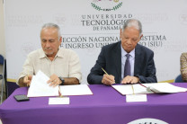Ing. Felipe A. Rodríguez e Ing. Angelino Harris.