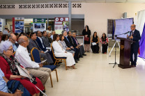 El actual director del CEI, Ing. Oscar Patiño agradeció a los profesionales y empresas que han sido parte de este centro.