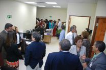 Autoridades visitan nuevas oficinas de Recursos Humanos. 